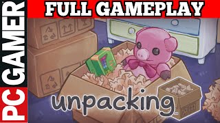 Unpacking  PC Full Gameplay  No Commentary LONGPLAY [upl. by Adaner]