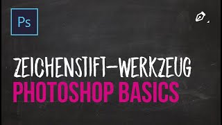 PRO Tutorial  Photoshop Grundlagen lernen 36  Zeichenstift Werkzeug [upl. by Ruosnam]