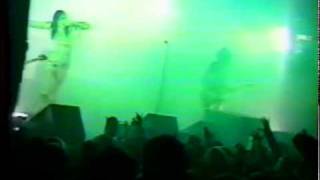 Marilyn Manson Live  Angel with the scabbed wings  Montreal 96mpg [upl. by Ahsaekal]