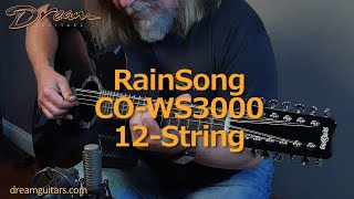 Brand New Rainsong COWS3000 12String Carbon Fiber Concert Series [upl. by Drabeck752]