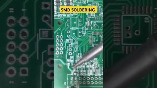 Pcb Smd Soldering Size 0603 shorts diy 🙏 [upl. by Halsy221]