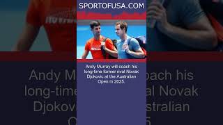 Murray to coach Djokovic at Australian Open shorts [upl. by Malinde]