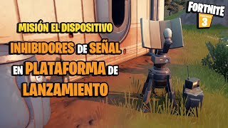 Desafío Fortnite inhibidores de señal en Plataforma de Lanzamiento [upl. by Rakso]