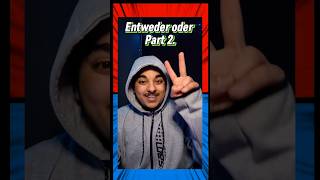 Entweder oder Fragen  Part 2 shorts entwederoder [upl. by Auqemahs]