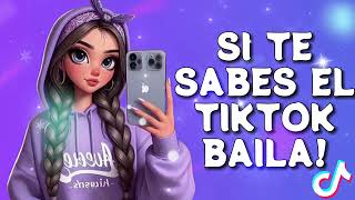 SI TE SABES EL TIKTOK BAILA  2024 💜 [upl. by Eeniffar]