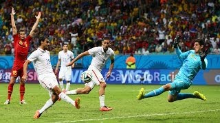 USAs Chris Wondolowski Misses Dramatic Goal Against Belgium [upl. by Yekcin938]