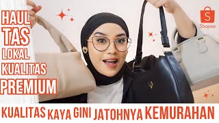 AKHIRNYA NEMU TAS LOKAL YANG BENERAN BAGUS ‼️ HAUL SHOPEE TAS LOKAL MURAH TAPI BAGUS  TYAS PRADA [upl. by Olzsal419]