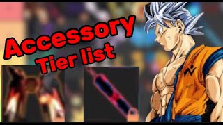 Anime Dimensions Accessory Tier List [upl. by Nagey848]