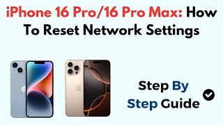 iPhone 16 Pro16 Pro Max How To Reset Network Settings [upl. by Acemaj632]