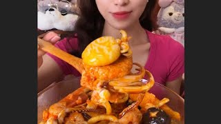 Seafood Boil ASMR Eating NO TALKING  Ksuffka ASMR [upl. by Ruder933]