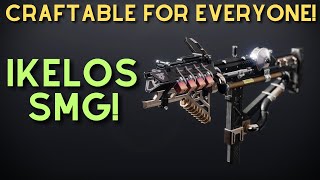 IKELOS SMG is EASILY CRAFTABLE for EVERYONE Its FINALLY here [upl. by Ianahs]