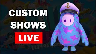 🔴 Custom Shows  Come amp Join  FALL GUYS LIVE  Beaver Fever Friday [upl. by Htyderem]