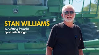 New Spottsville Bridge Makes Impact for Local Farmer [upl. by Halyhs]