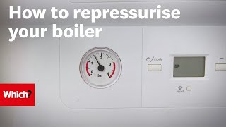 How to repressurise a boiler Which [upl. by Havelock]