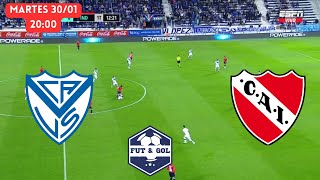 🔴VÉLEZ  INDEPENDIENTE EN VIVO  COPA DE LA LIGA EN FUT AND GOL [upl. by Ardet683]