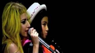 Born This Way  Lady Gaga duet with Maria Aragon LIVE Toronto [upl. by Solis]