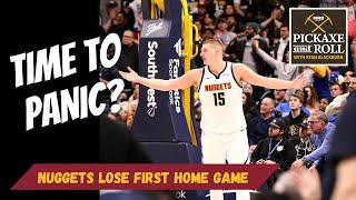 Should Nuggets fans be concerned about first loss at home [upl. by Nnylg]