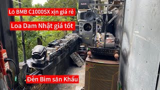 Loa ampli karaoke thanh lý rẻ mỗi ngày Lô 15 cặp BMB tháo phòng hát xịn siêu mới Đèn Bim sân khấu [upl. by Nrubliw]