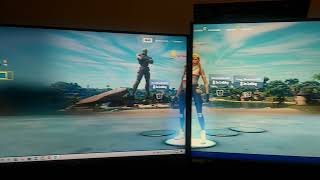 Fortnite dual monitor setup [upl. by Krasner48]