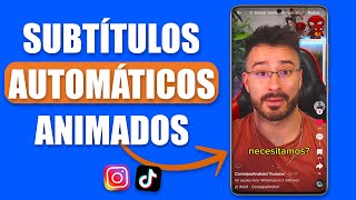 Como PONER SUBTITULOS a un VIDEO de TIKTOK ✅ [upl. by Ashlen]