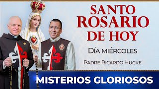 Santo Rosario de Hoy  Miércoles  Misterios Gloriosos rosario [upl. by Arbed]