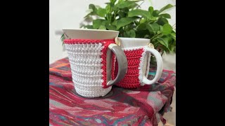 Tuto housse mug au crochet AlextitiaTutoCrochet [upl. by Esertal]