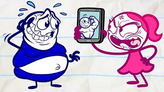 🔴 Pencilmation Live Adventures of Pencilmate and Friends  Animated Cartoons [upl. by Benedikta883]