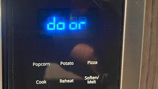 Microwave Says Door and Wont Start [upl. by Ettezyl]