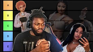 Female Rappers Tier List [upl. by Schaeffer525]