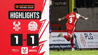 📺 HIGHLIGHTS  12 Mar 24  Harriers 11 AFC Fylde [upl. by Aerdnek767]