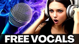 12 Best👈 Free Vocal Sample Packs [upl. by Leunad576]