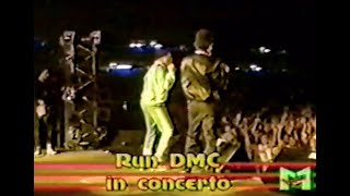 Run DMC  Milan Italy October 1988  King Of Rock  Raising Hell  Tougher Than Leather  PRO SHOT [upl. by Iverson]