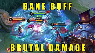 BANE JADI SAKIT BANGET GINI ABIS DIBUFF  BANE BEST BUILD 2024 [upl. by Gnoc327]