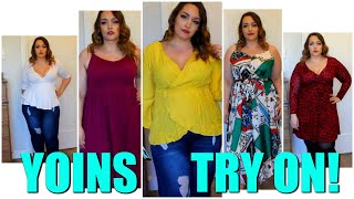 Yoins Plus Size Try on Haul [upl. by Alyhc369]