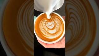 Latte art Coffee  Latte Art tutorial [upl. by Wixted]