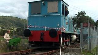 Railway Track Reopens at Dolgarrog in the Conwy Valley [upl. by Evreh]