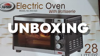 Unboxing Kyowa Electric Oven w Rotisserie 28L KW3330 [upl. by Olson123]