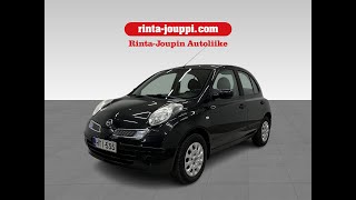 Nissan Micra 12 59 Visia 5vaiht 5ov 2008RintaJouppi [upl. by Lahcear]