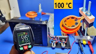 How to make a Induction Heater By Magnet  ALTERNATIVE METHOD TO THE GAS CRISIS [upl. by Niels]