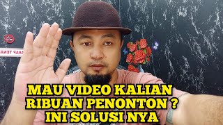 RAHASIA KONTEN YOUTUBE KALIAN MENDAPATKAN RIBUAN PENONTON [upl. by Garlaand]