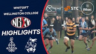 HIGHLIGHTS WHITGIFT vs WELLINGTON COLLEGE  SEB ADENIRANOLULE MEMORIAL [upl. by Ynnos]