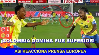 🔥 ASI REACCIONA PRENSA EUROPEA a VICTORIA de COLOMBIA vs AUSTRALIA MUNDIAL FEMENINO SUB 20 [upl. by Nandor298]