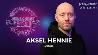 Aksel Hennie spiller Jesus i Jesus Christ Superstar på Folketeateret [upl. by Marcellina]