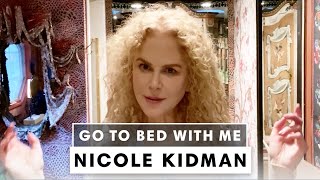 Nicole Kidmans Nighttime Skincare Routine  Go To Bed With Me  Harpers BAZAAR [upl. by Kantor]