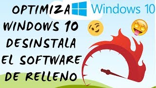 Mejorar Rendimiento de Windows 10  Quitando Bloatware con Script [upl. by Ejrog253]