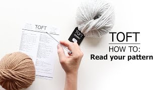 How To Read Your Pattern  TOFT Crochet Lesson [upl. by Ecnarretal441]