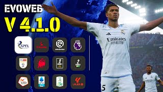 eFootball 2025  New EvoMod Patch V41 Kits amp Transfers of the 202425 season [upl. by Wavell]