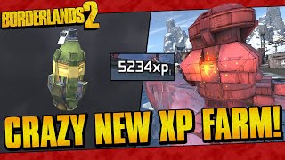 Borderlands 2  Crazy New XP Farm Fast Levels With Minimal Effort [upl. by Nael]