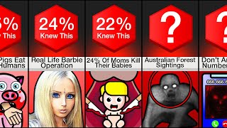 Comparison Scariest Facts You Didnt Know [upl. by Sherborn966]