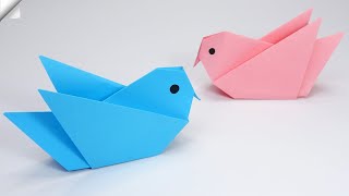 Easy paper birds  DIY paper toys [upl. by Remark734]